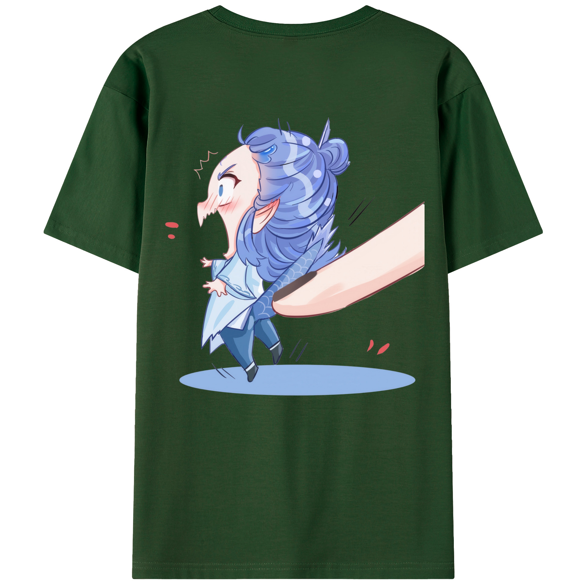 Ne Zha 2 ナタ 魔童の大暴れ 綿100％半袖Tシャツ（背面プリント）